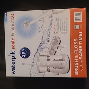 NIB Waterpik Sonic Fusion 2.0 waterpick and toothbrush in one